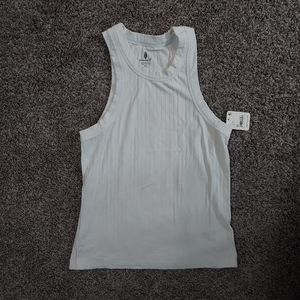 Free people white tank top